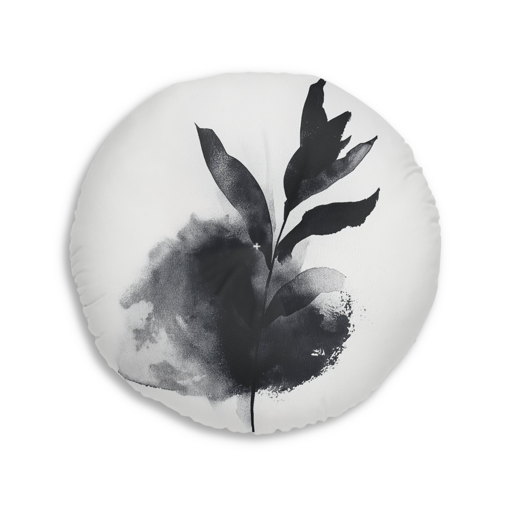 Elegant Round Tufted Floor Pillow