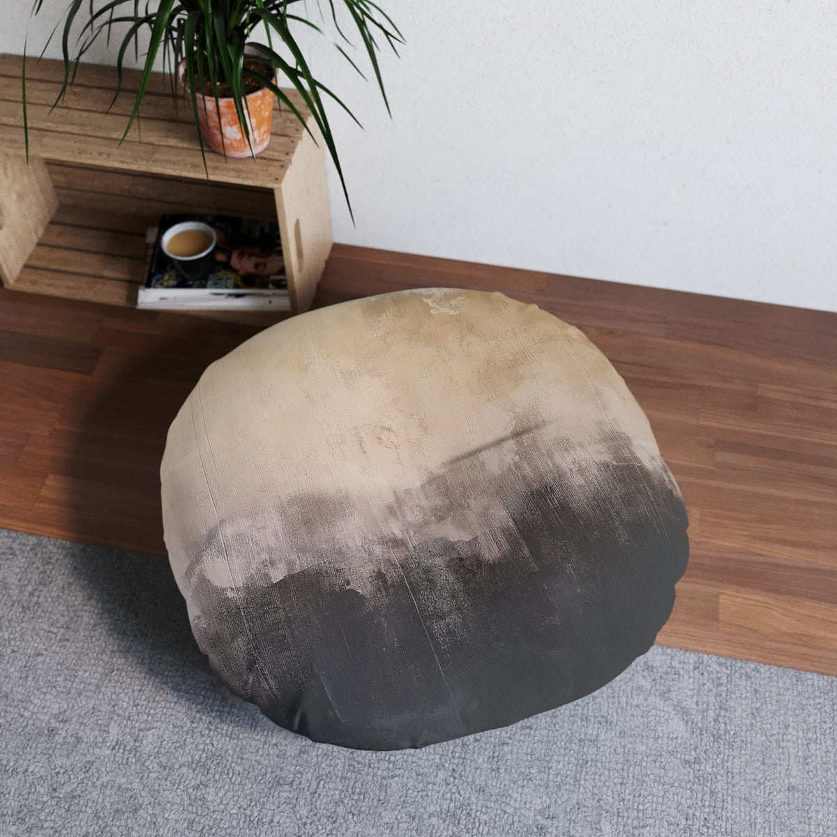 Modern Tufted Floor Pillow