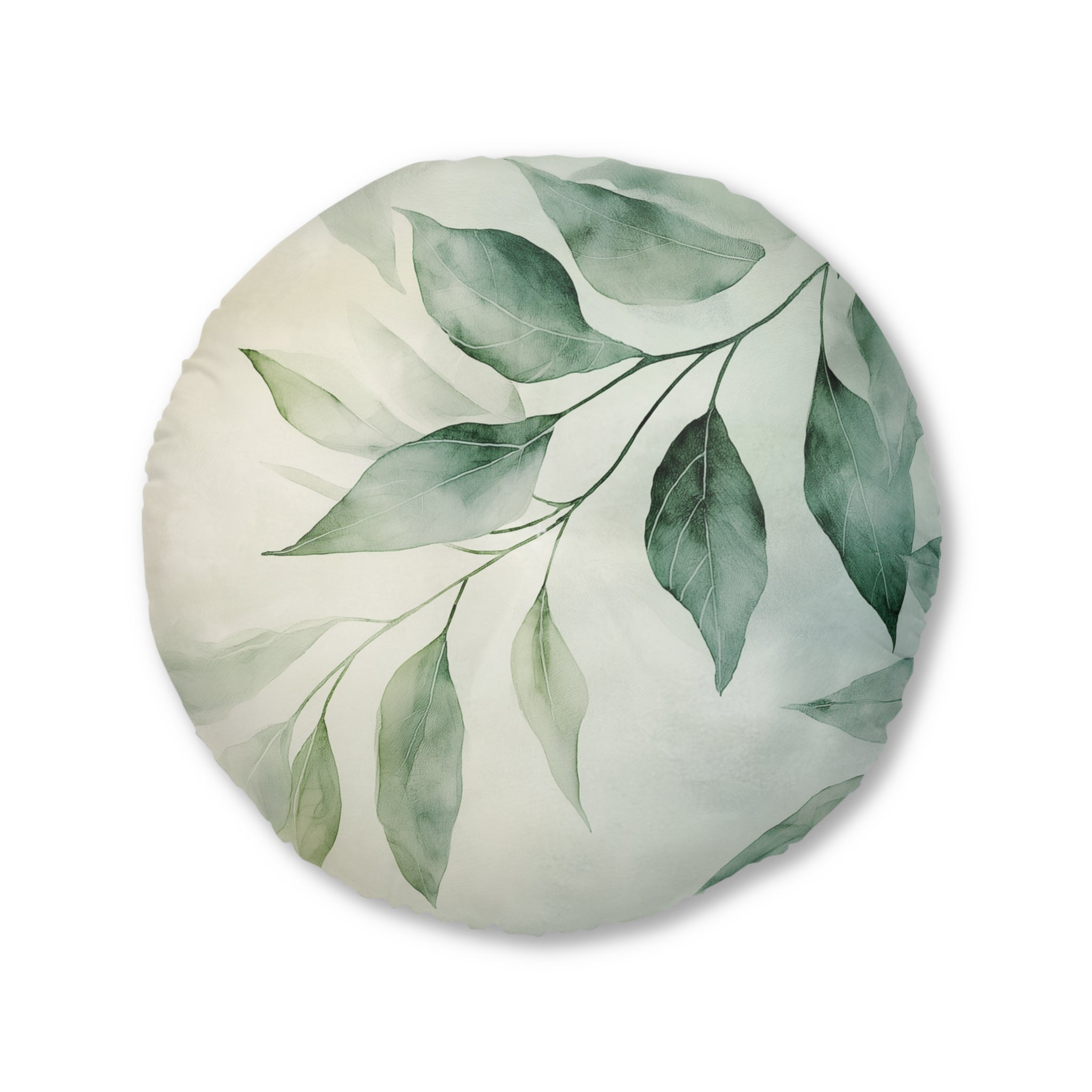 Botanical Round Floor Pillow