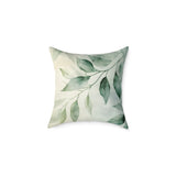 Botanical Square Poly Canvas Pillow