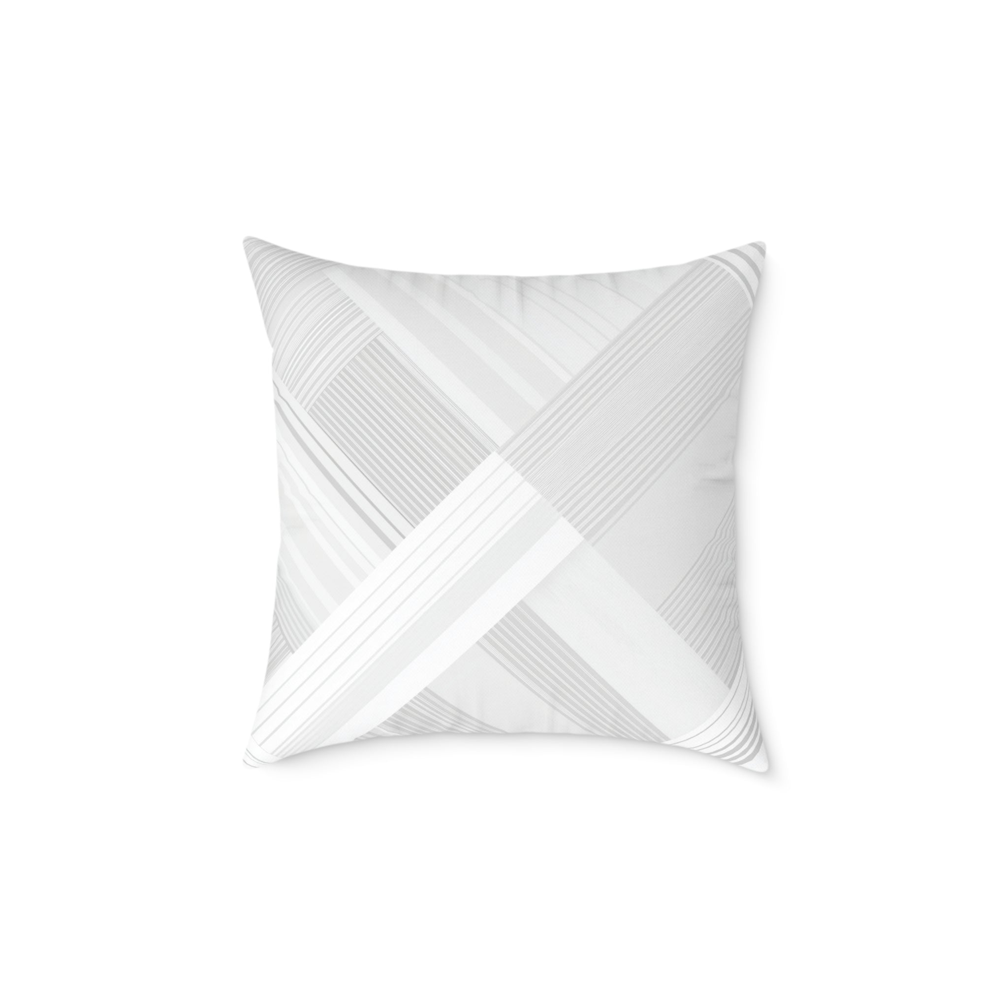 Elegant Geometric Accent Pillow