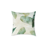 Botanical Leaf Square Pillow