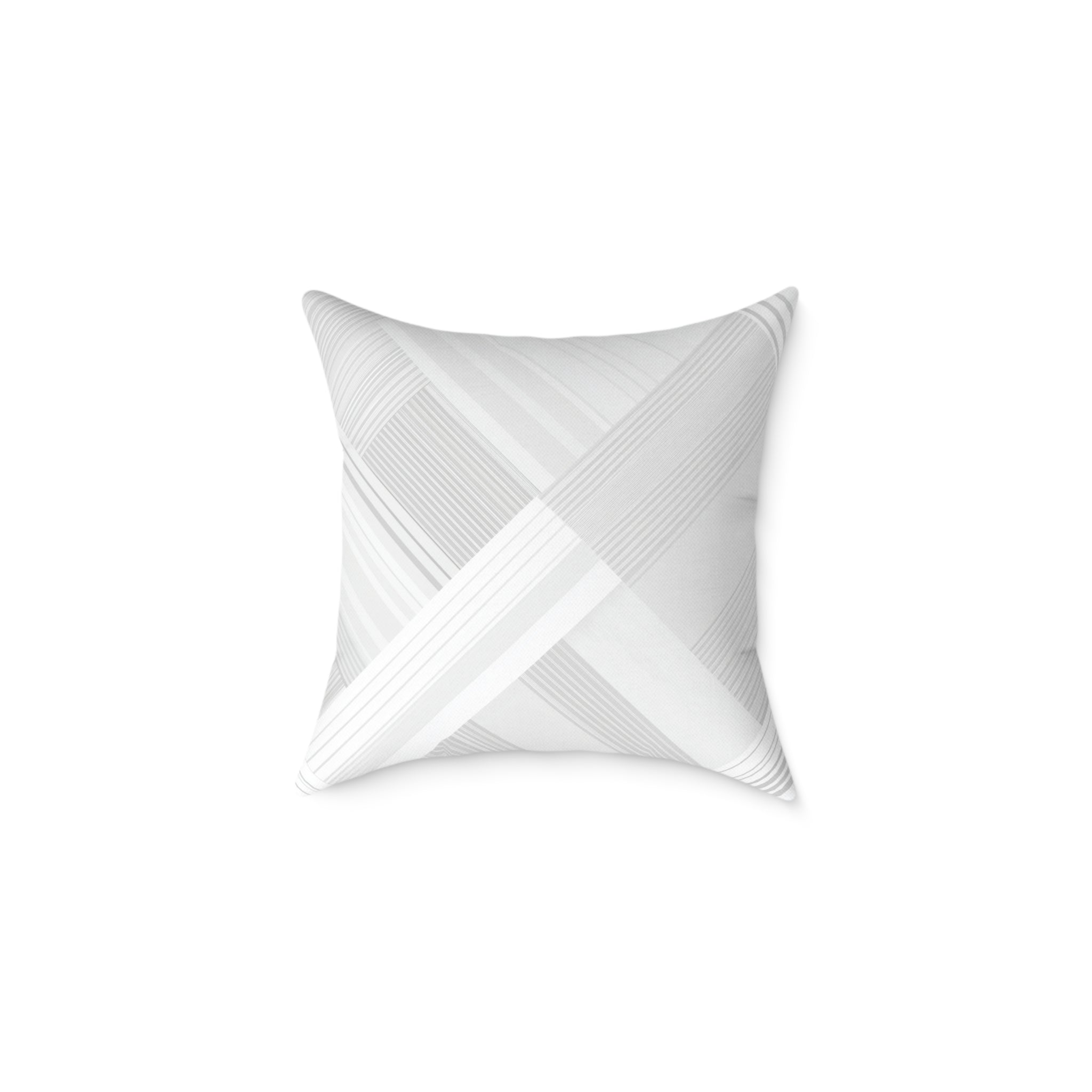 Elegant Geometric Accent Pillow