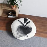 Elegant Round Tufted Floor Pillow