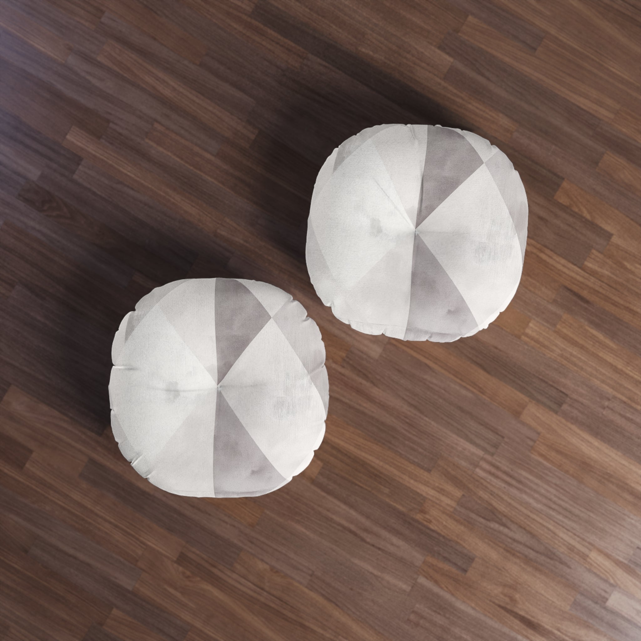 Modern Geometric Tufted Floor Pillow