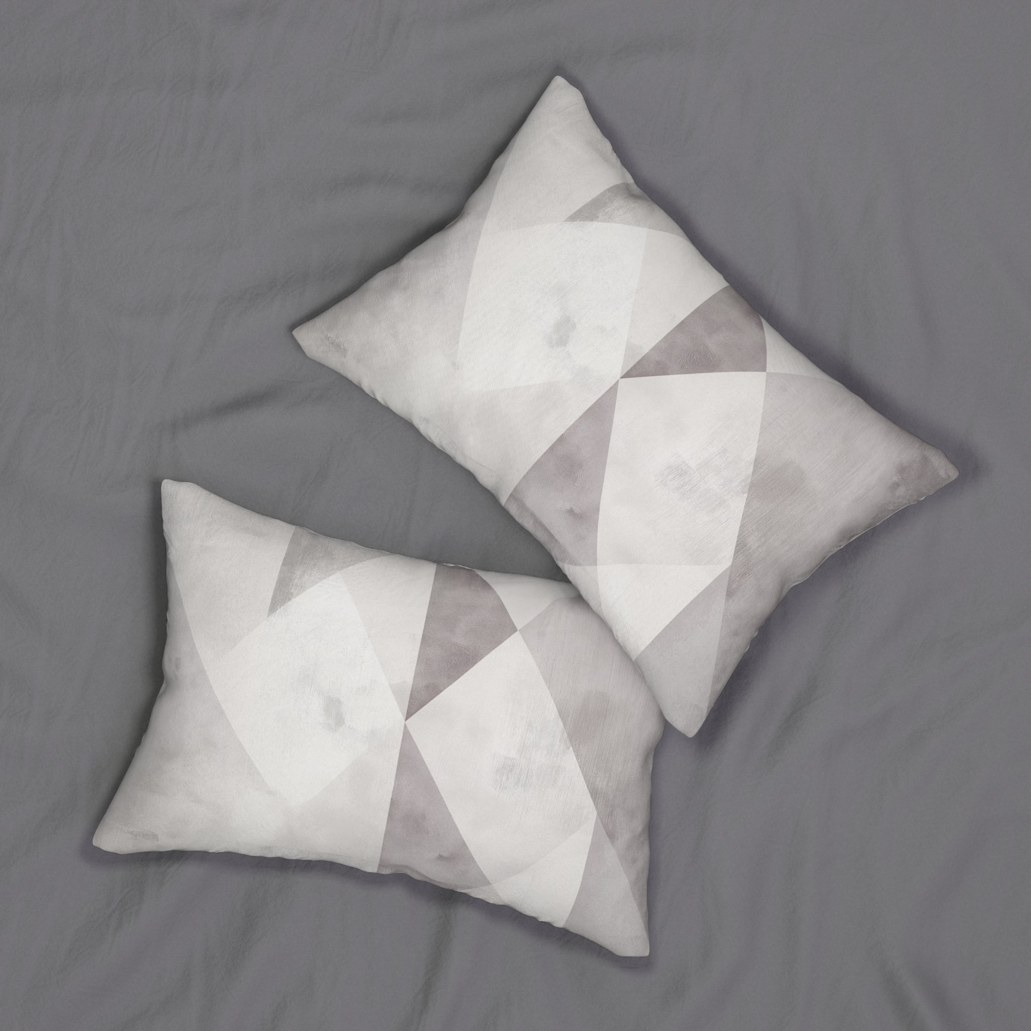 Modern Geometric Lumbar Pillow