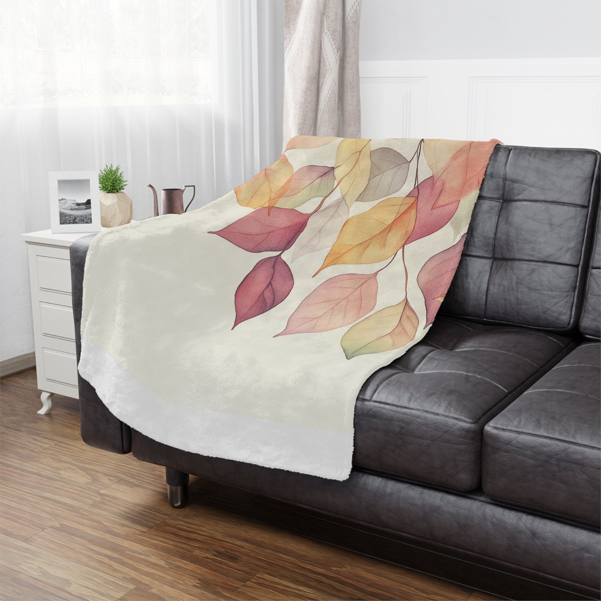 Cozy Autumn Minky Blanket