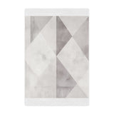 Geometric Grey Minky Blanket