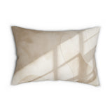 Minimalist Spun Polyester Lumbar Pillow