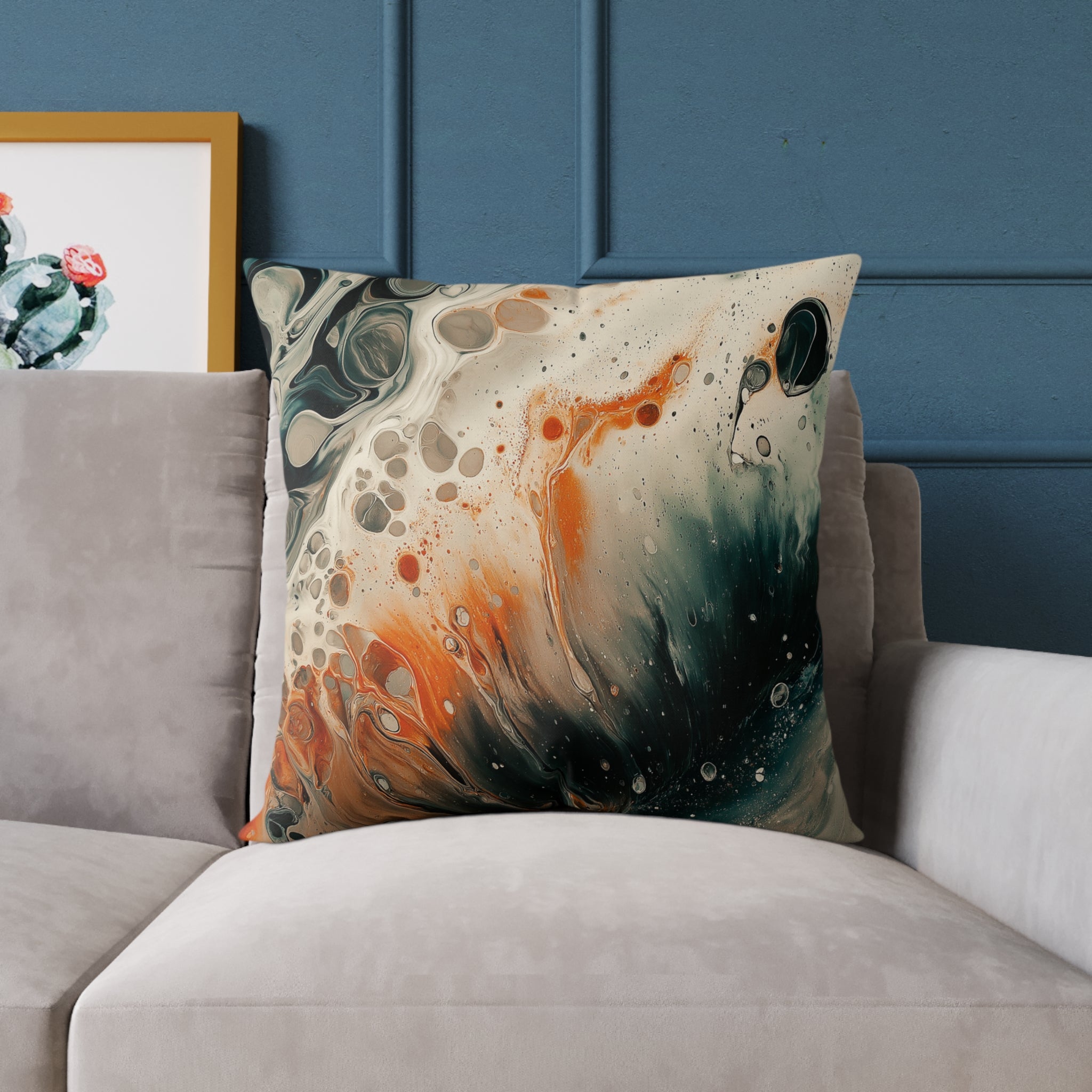 Abstract Art Decorative Pillow