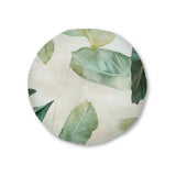 Botanical Round Tufted Floor Pillow