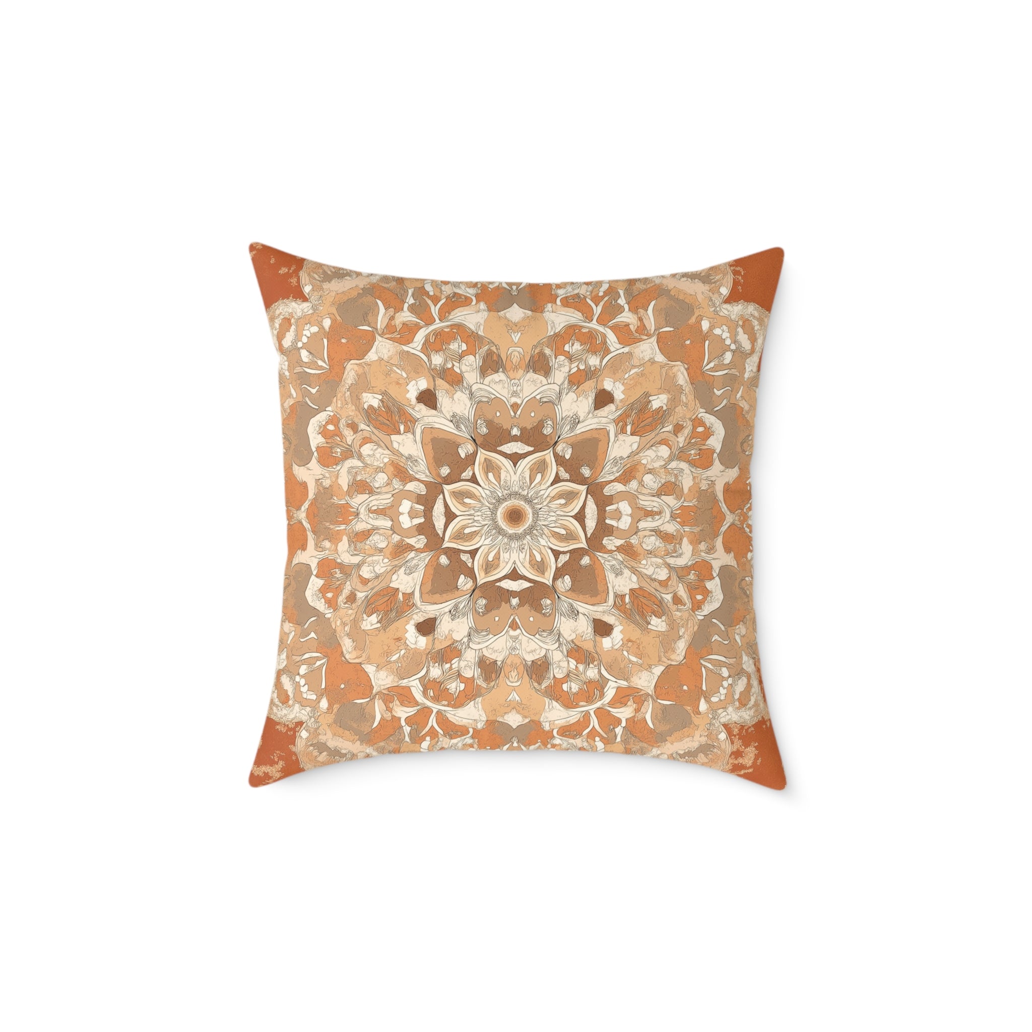 Boho Mandala Square Pillow