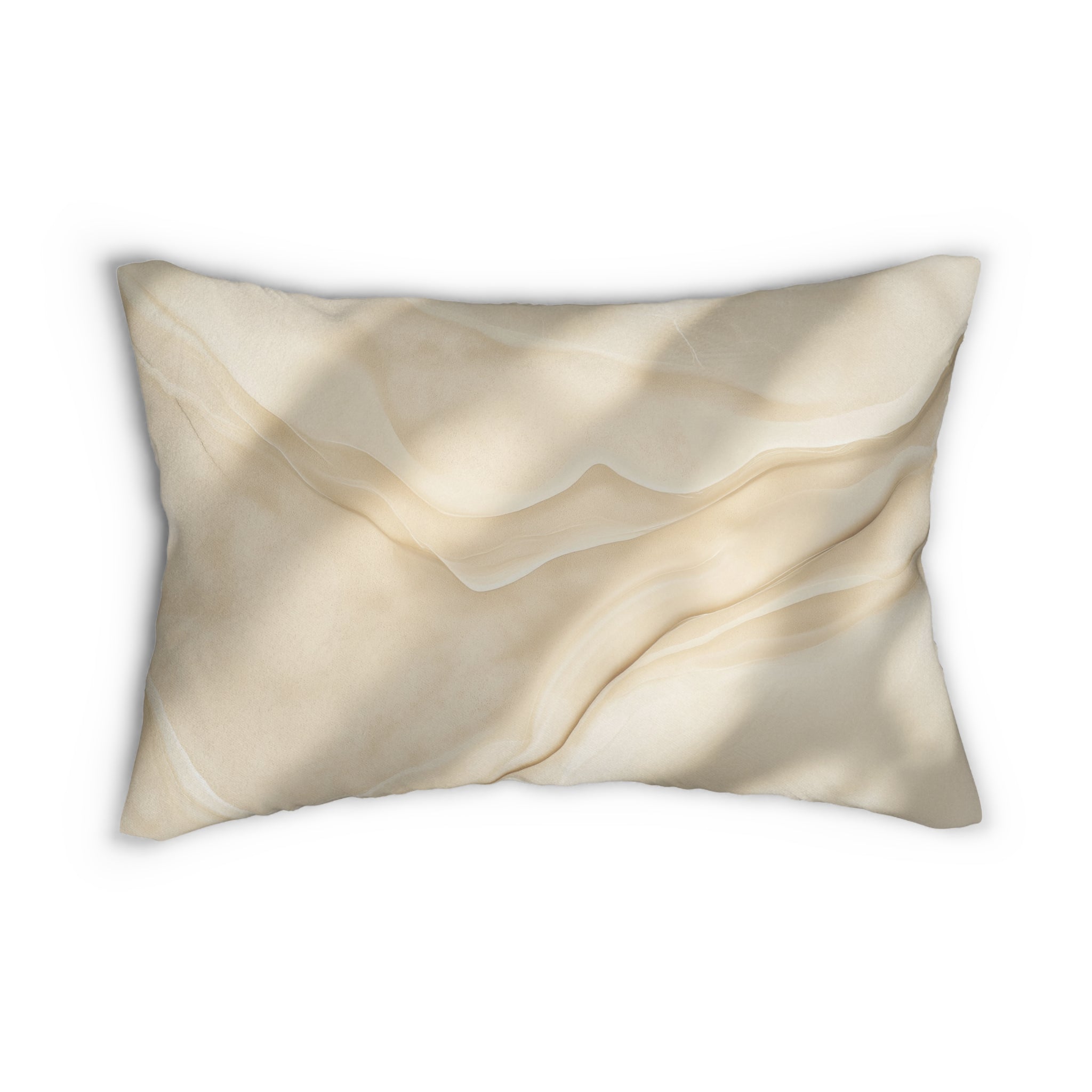 Elegant Abstract Lumbar Pillow