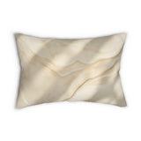 Elegant Abstract Lumbar Pillow