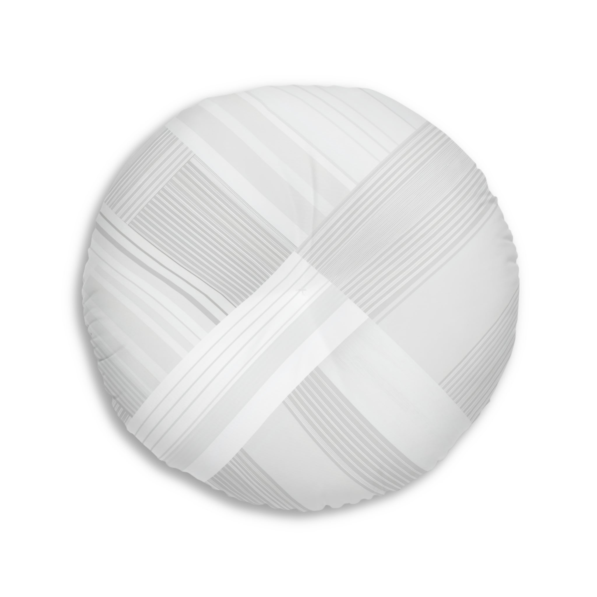 Elegant Tufted Round Floor Pillow