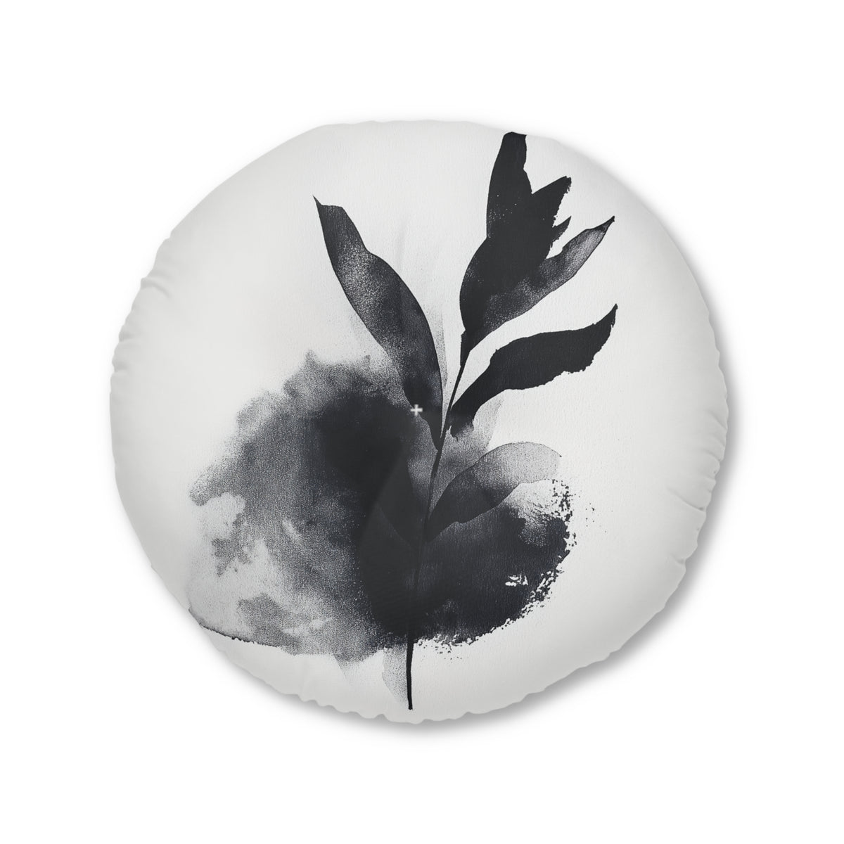 Elegant Round Tufted Floor Pillow