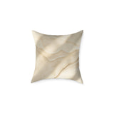 Elegant Minimalist Square Poly Canvas Pillow