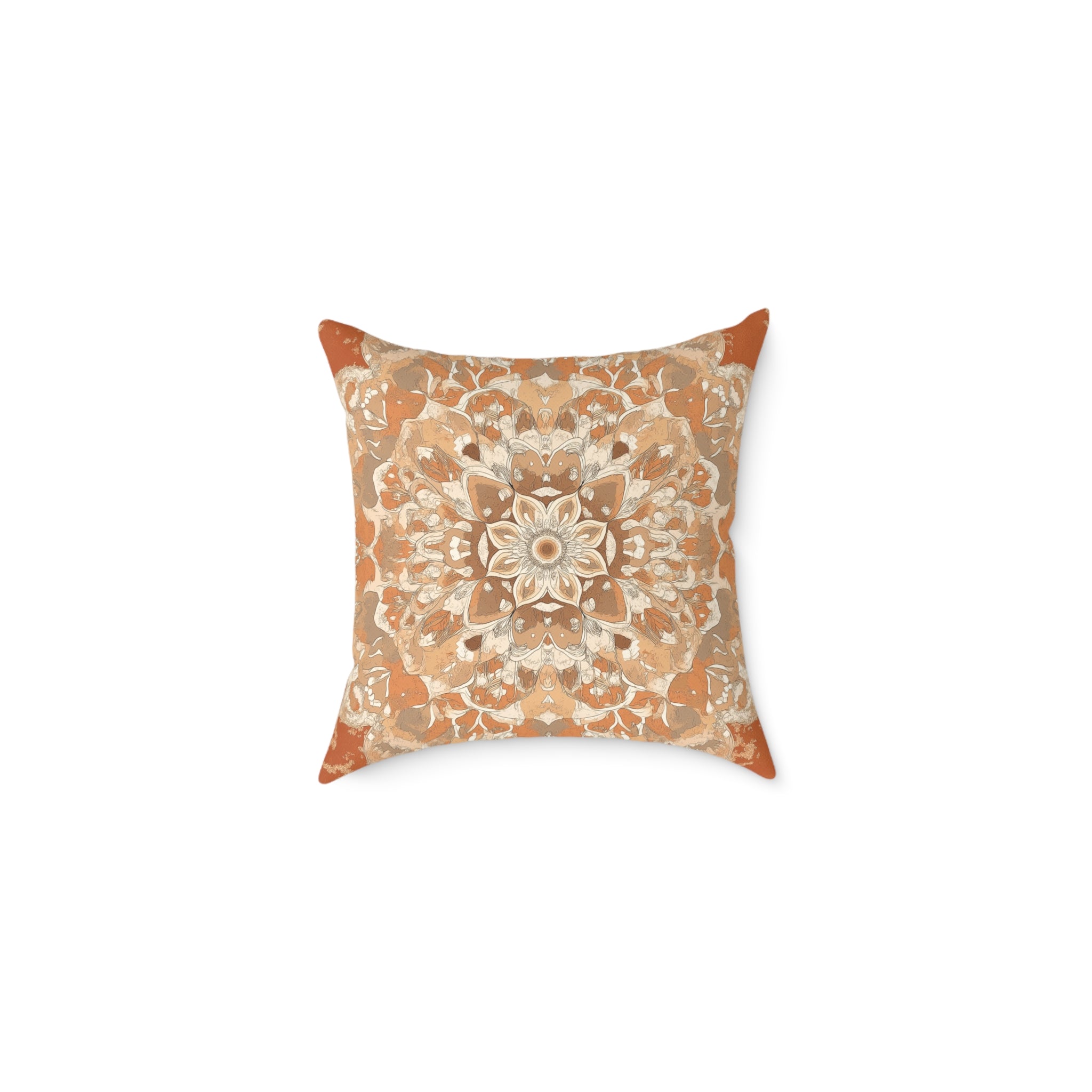 Boho Mandala Square Pillow
