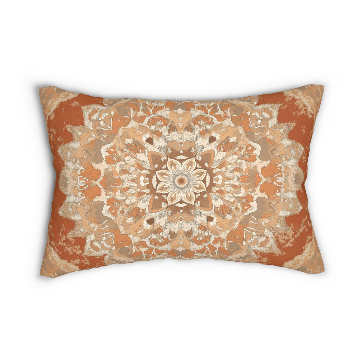 Bohemian Mandala Lumbar Pillow