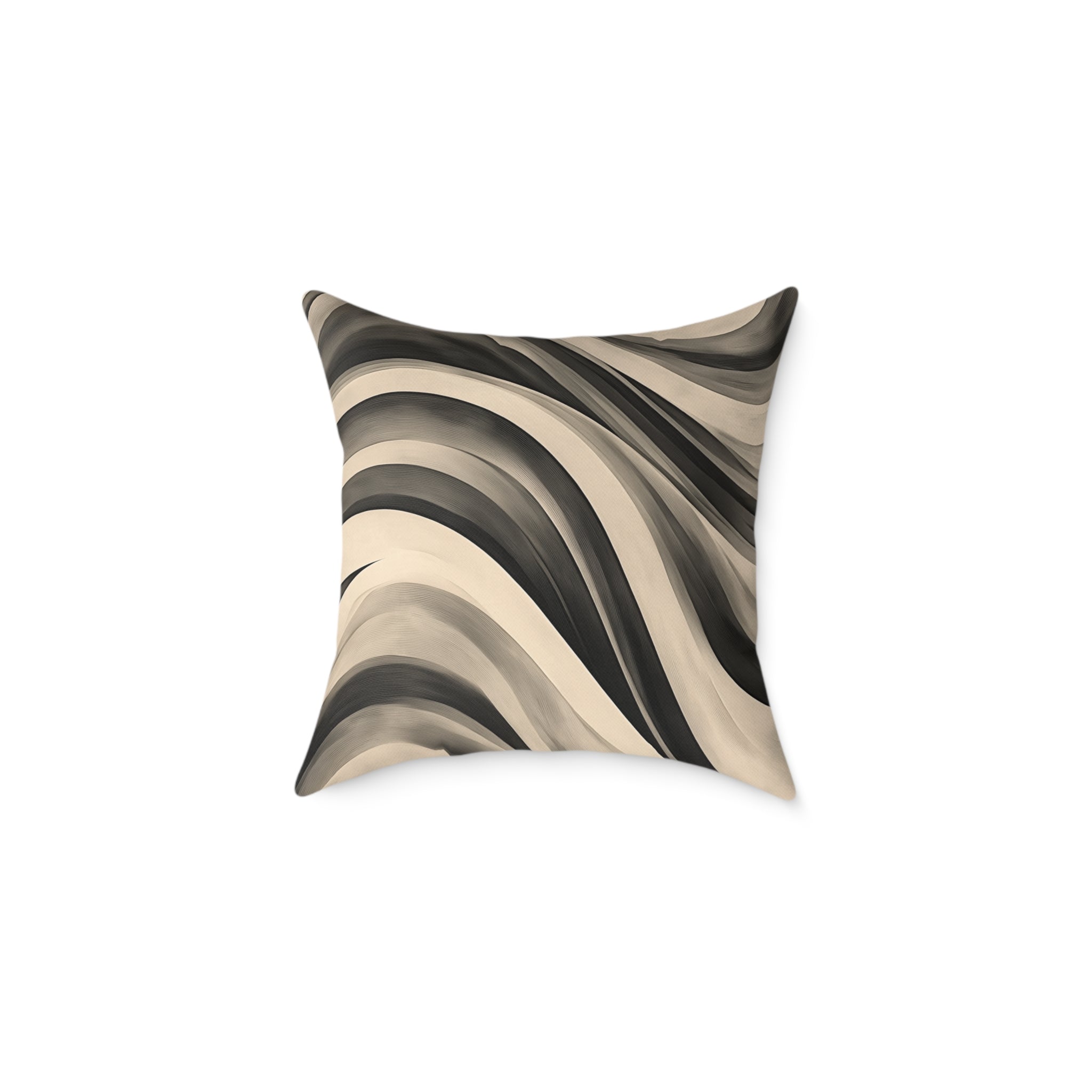 Modern Abstract Wave Pillow