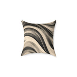 Modern Abstract Wave Pillow