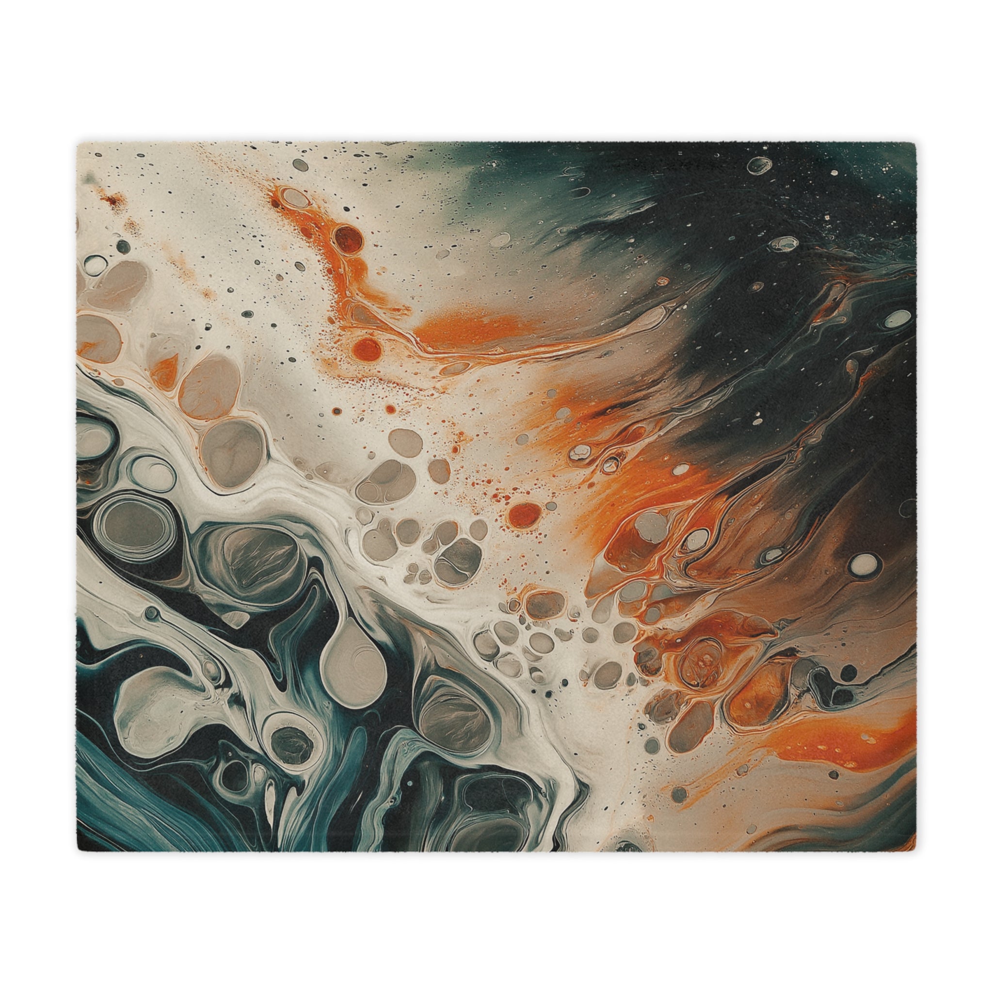 Abstract Art Minky Blanket