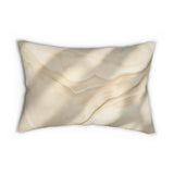 Elegant Abstract Lumbar Pillow