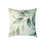 Botanical Square Poly Canvas Pillow