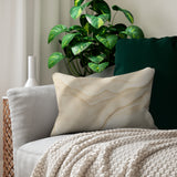 Elegant Abstract Lumbar Pillow