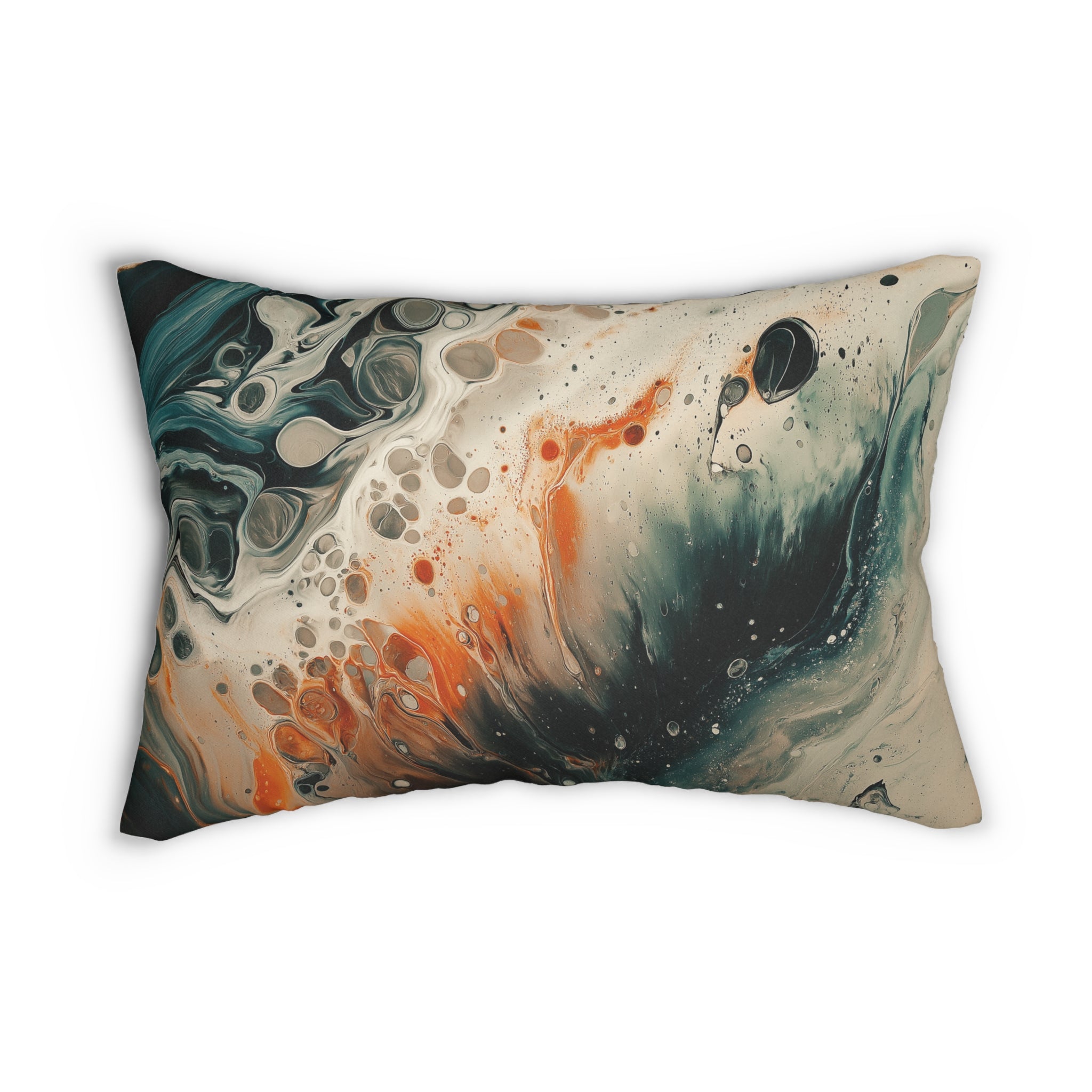 Artistic Abstract Lumbar Pillow
