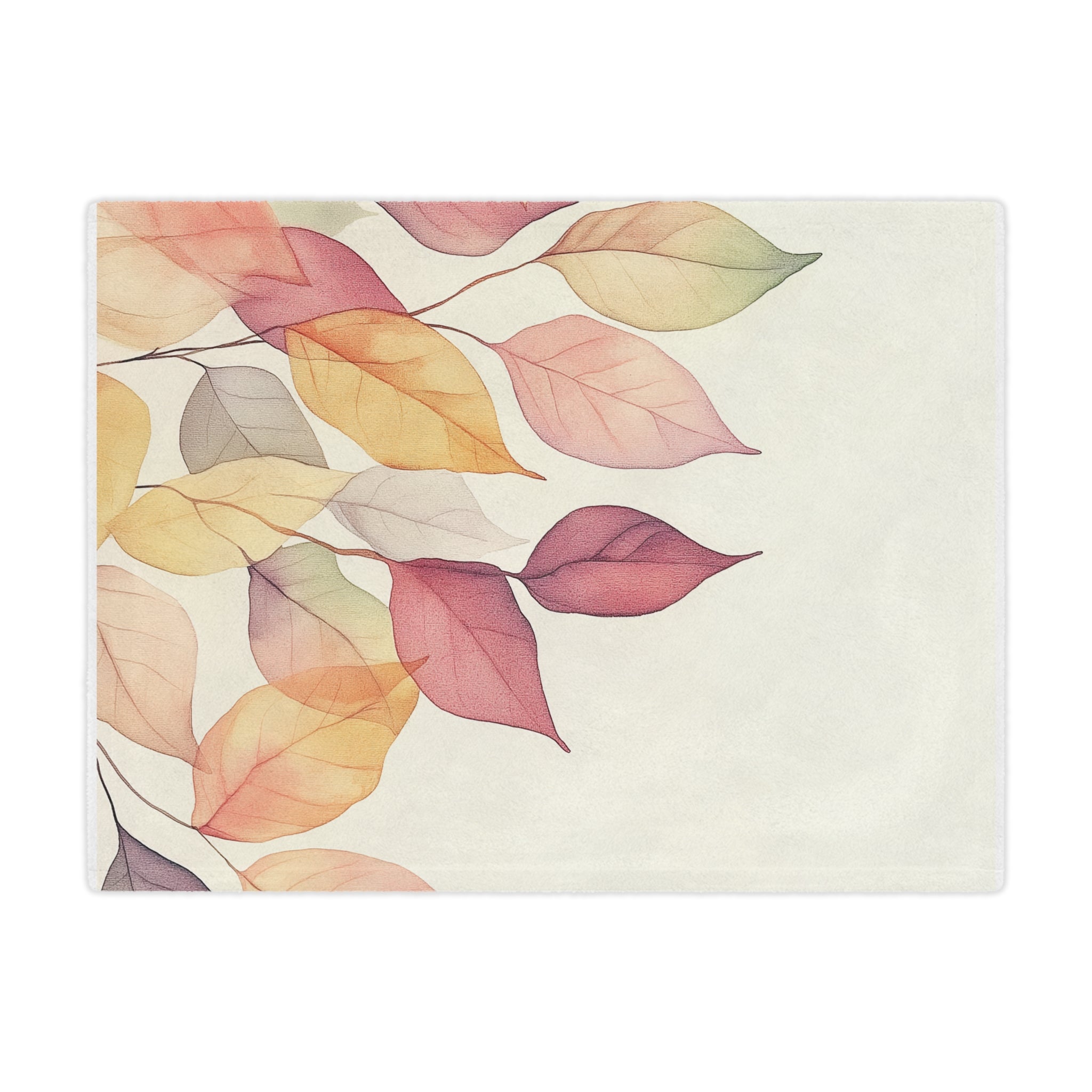 Cozy Autumn Minky Blanket