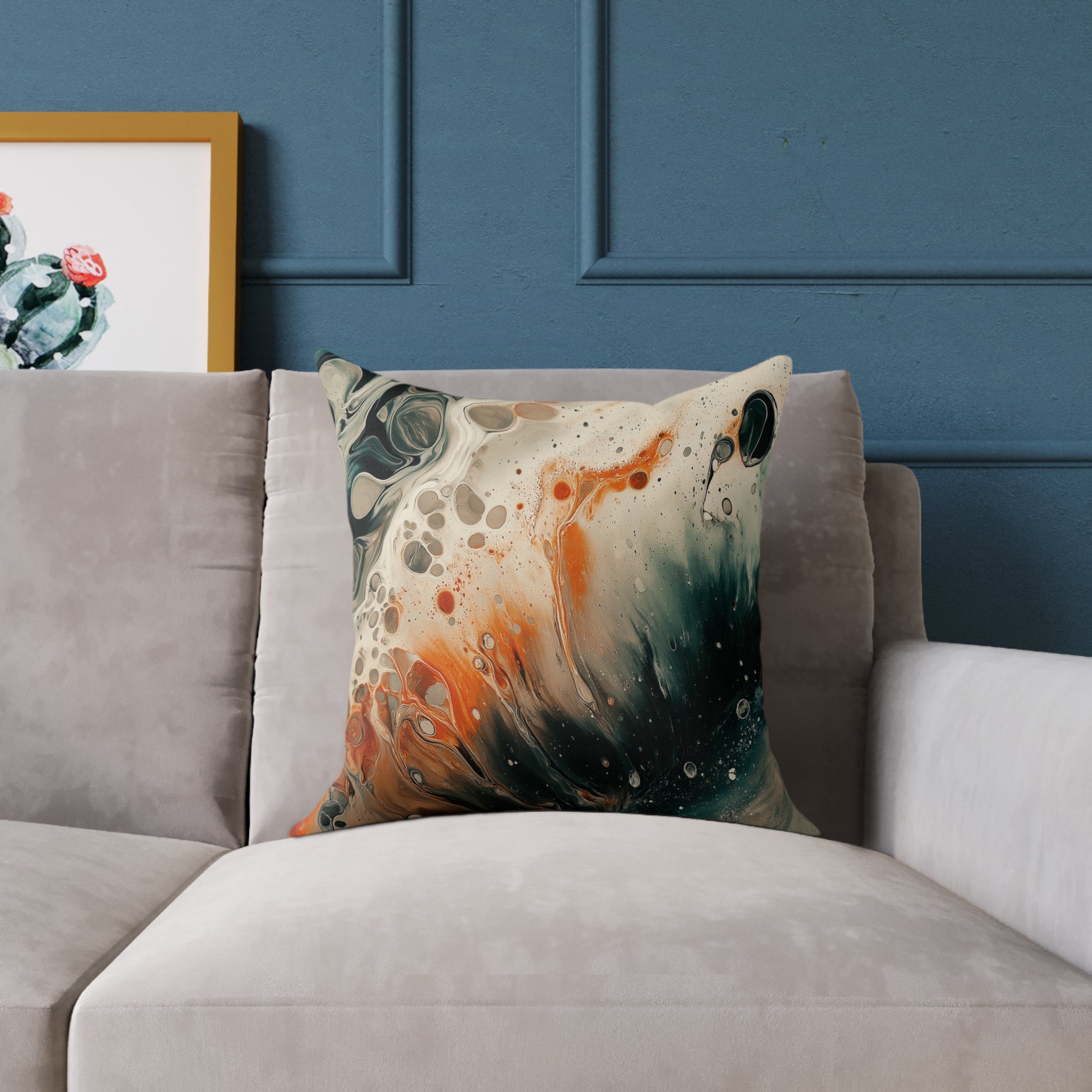 Abstract Art Decorative Pillow