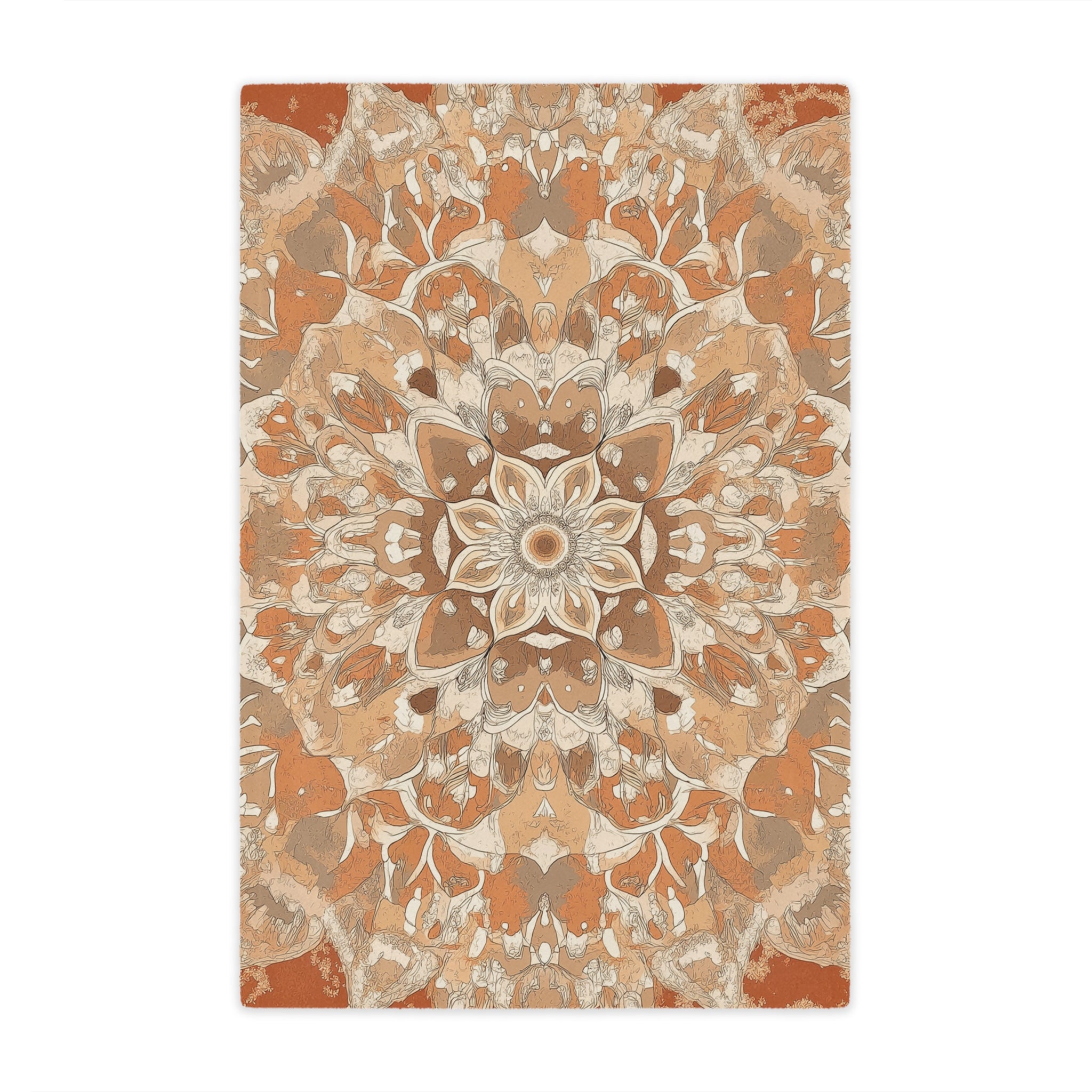 Bohemian Floral Minky Blanket