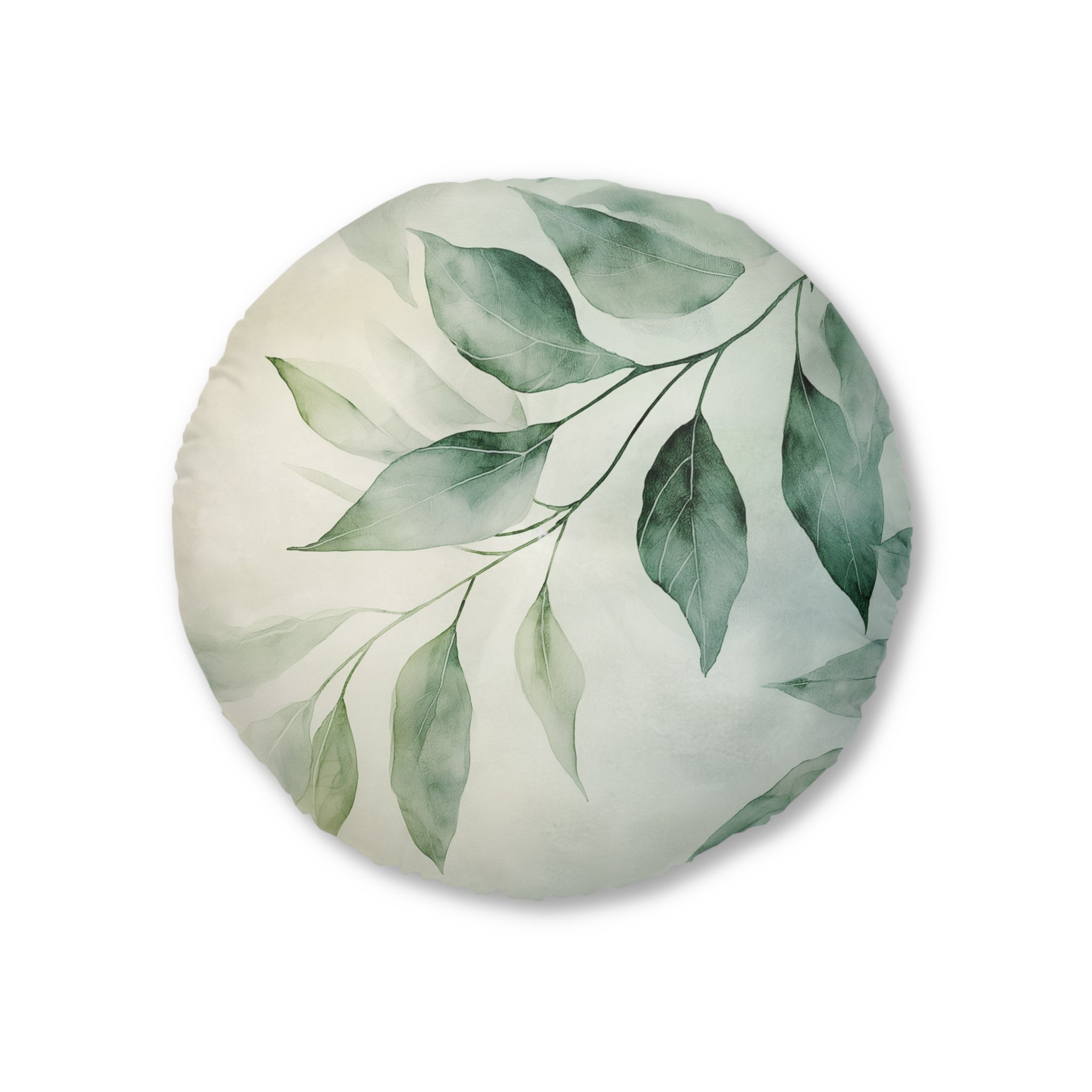 Botanical Round Floor Pillow