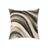 Modern Abstract Wave Pillow