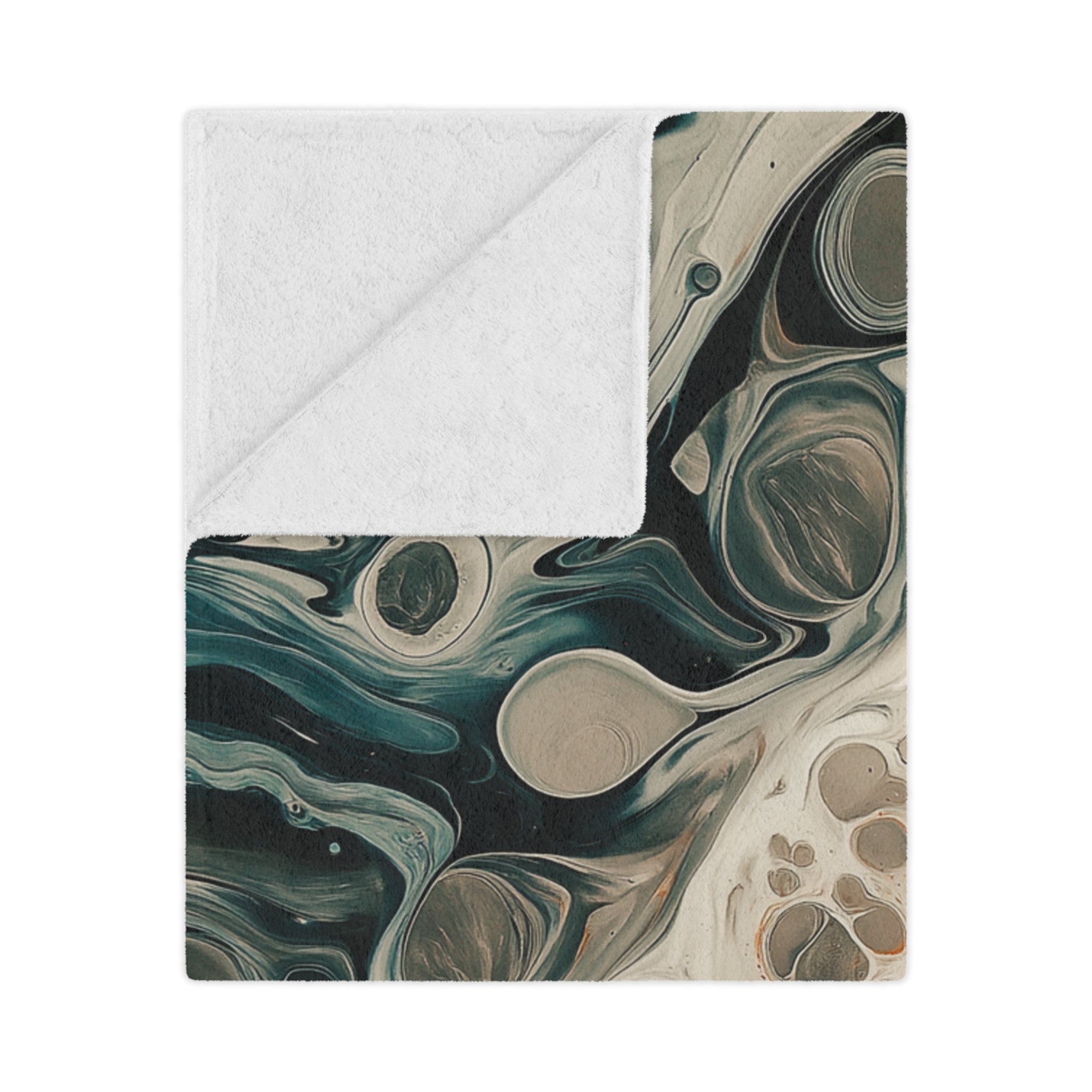 Abstract Art Minky Blanket