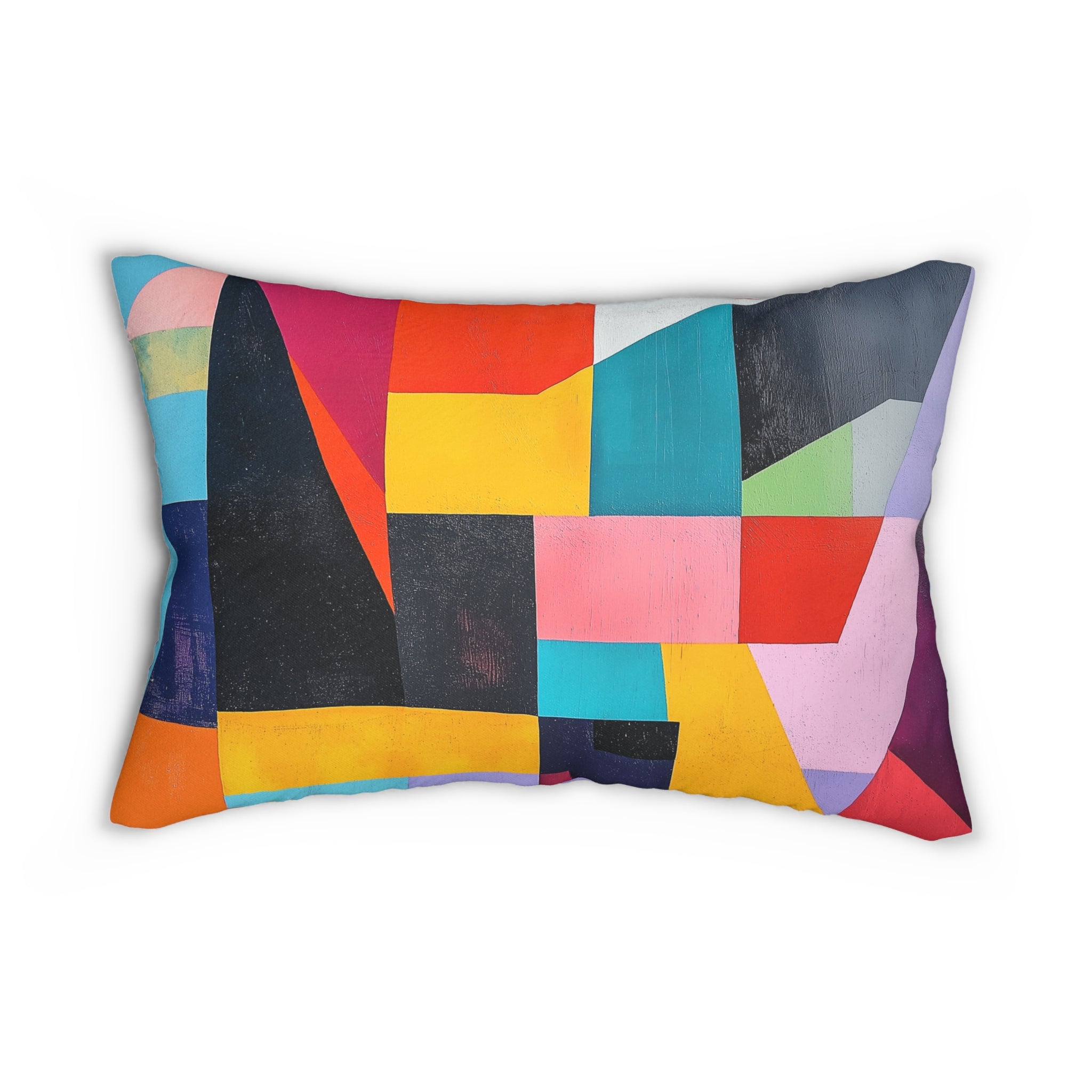 Geometric Modern Lumbar Pillow