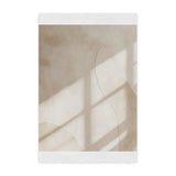 Minimalist Beige Minky Blanket
