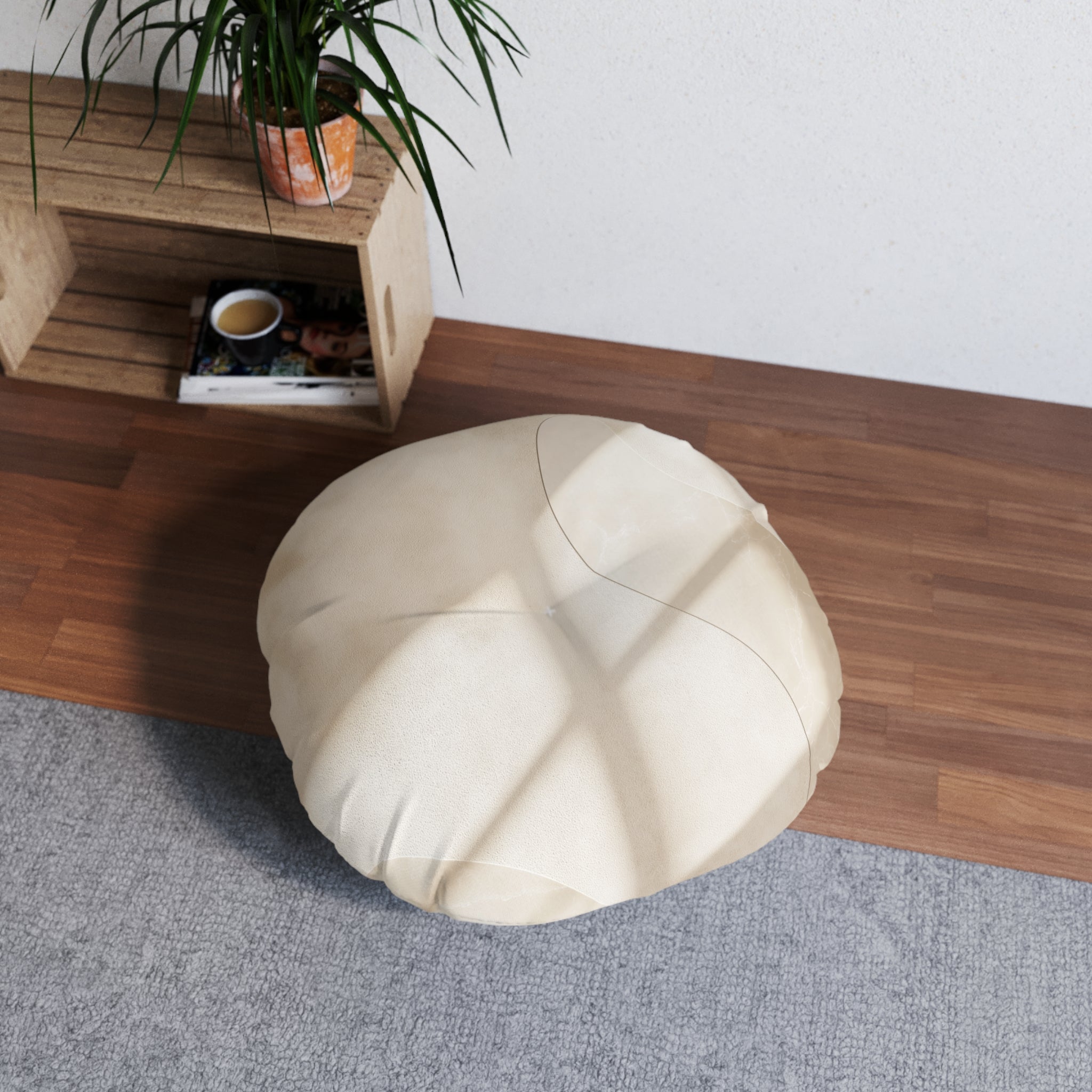 Minimalist Tufted Floor Pillow