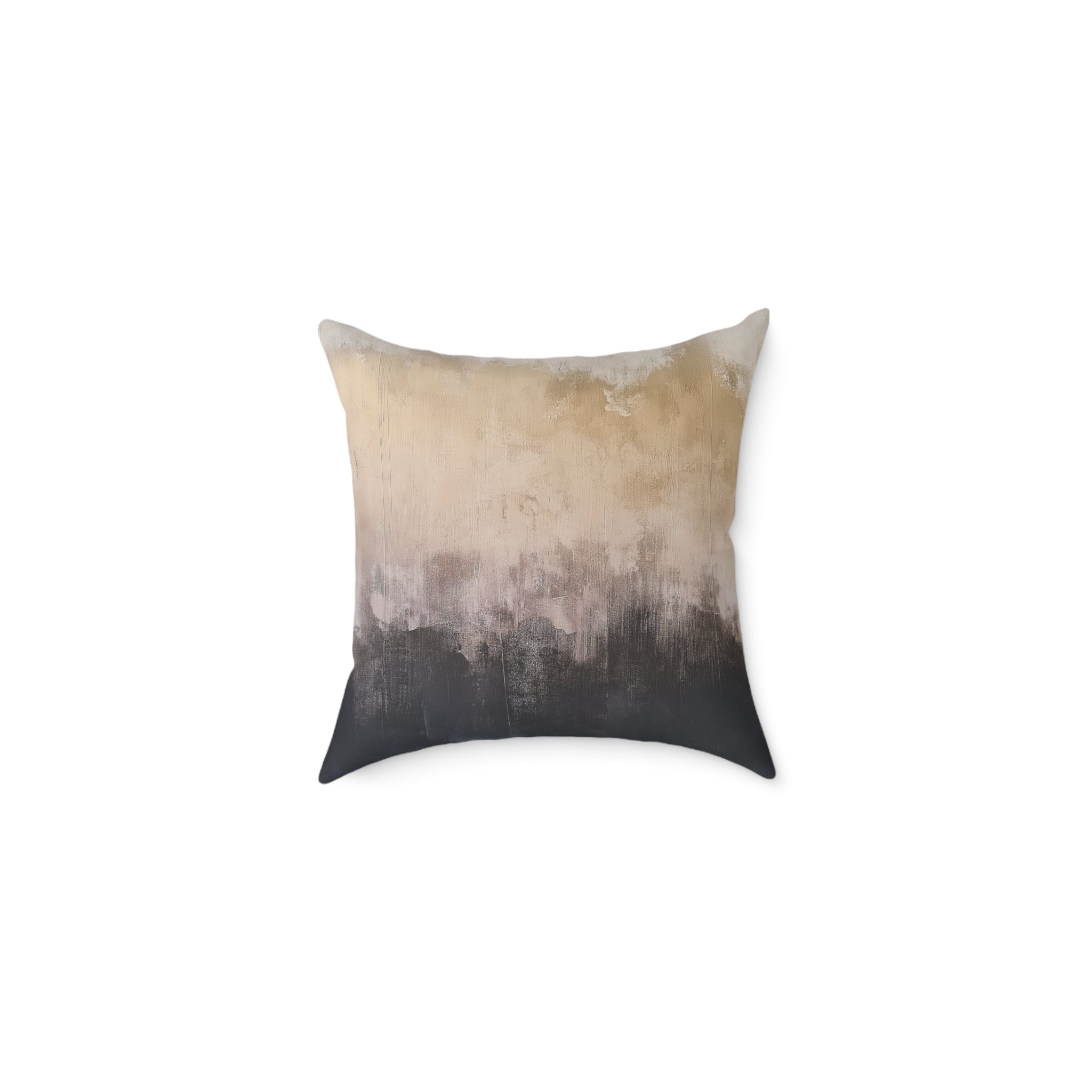 Modern Abstract Square Poly Canvas Pillow