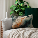 Artistic Abstract Lumbar Pillow
