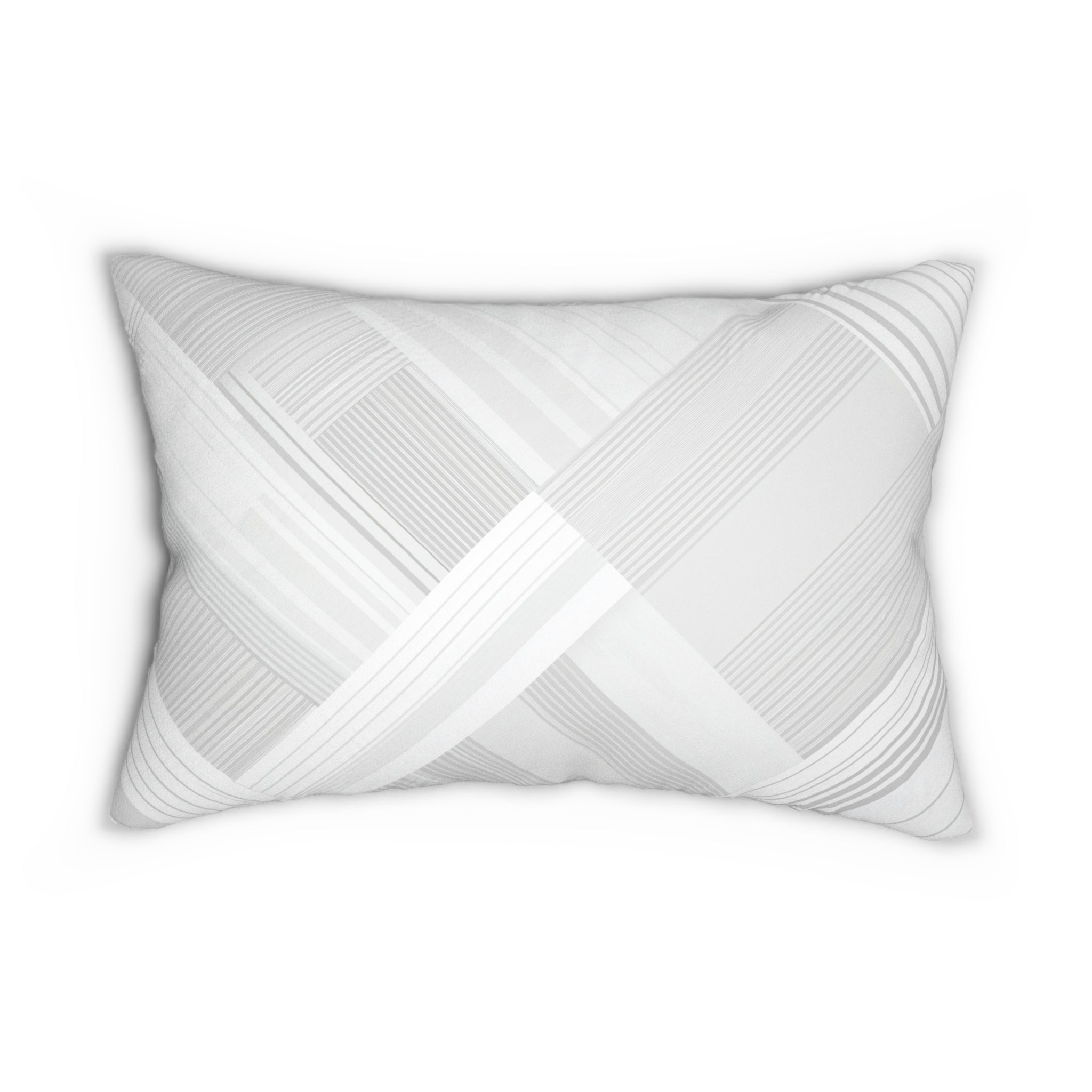 Minimalist Spun Polyester Lumbar Pillow