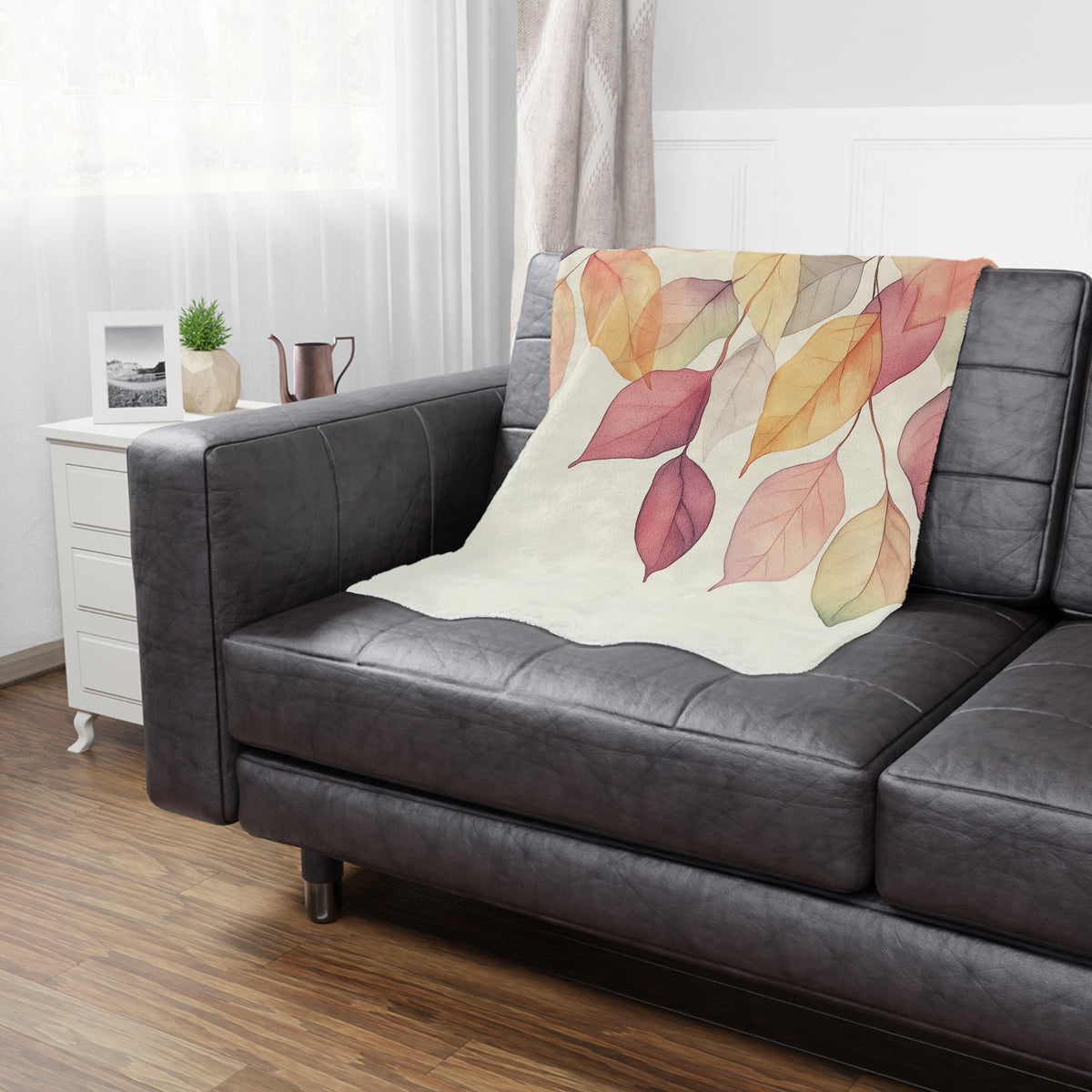 Cozy Autumn Minky Blanket