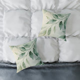 Botanical Square Poly Canvas Pillow
