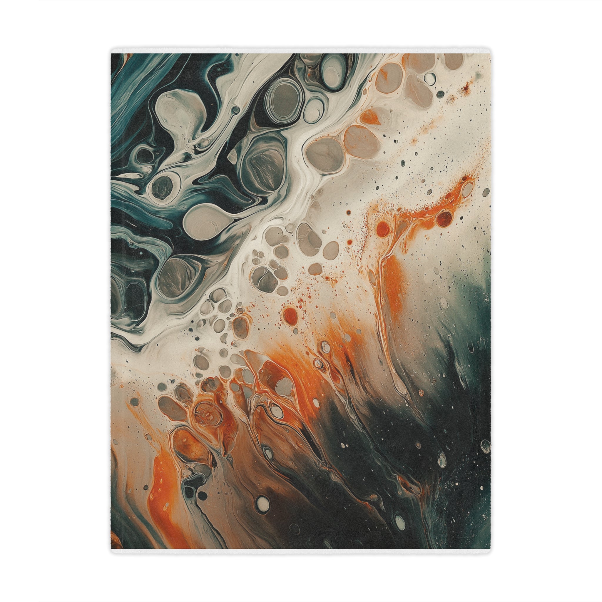 Abstract Art Minky Blanket