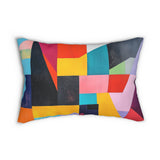 Geometric Modern Lumbar Pillow