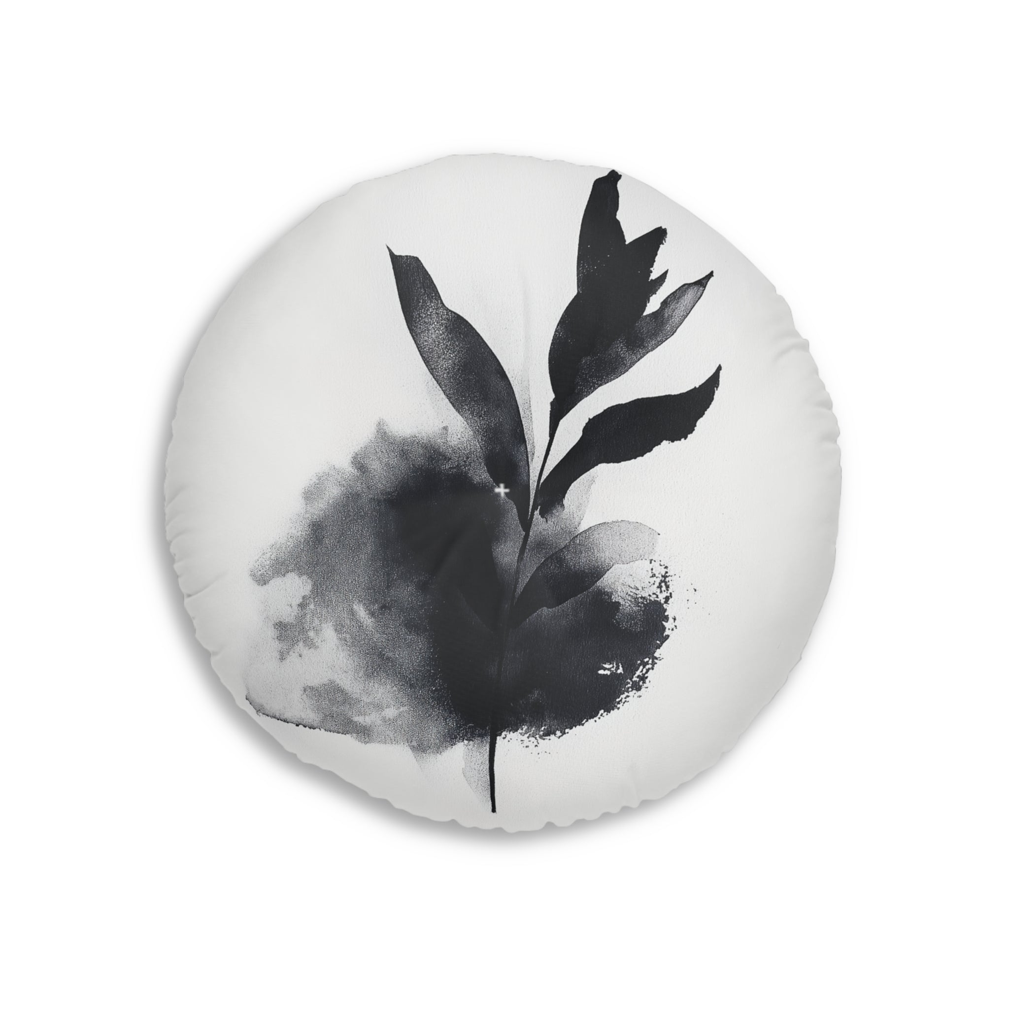 Elegant Round Tufted Floor Pillow
