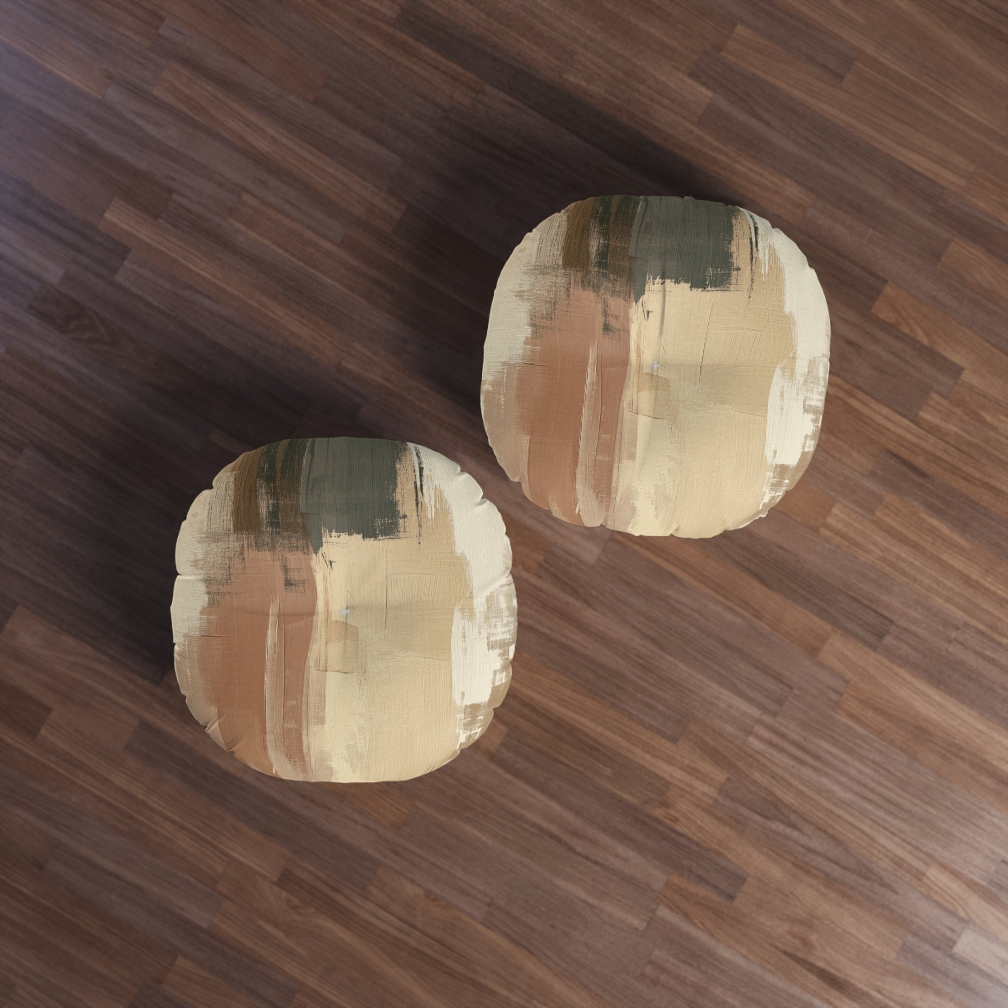 Boho Round Tufted Floor Pillow