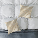 Elegant Minimalist Square Poly Canvas Pillow