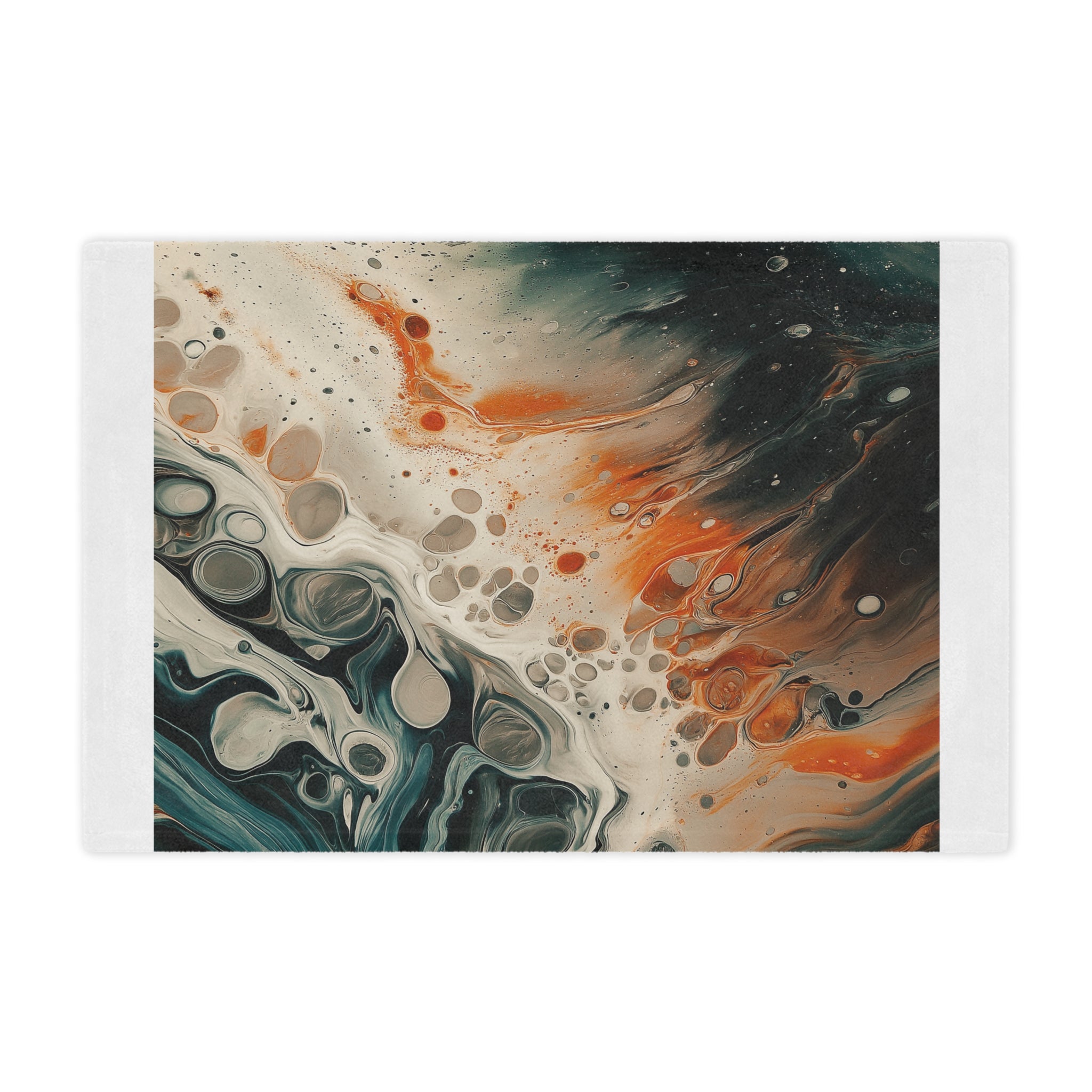 Abstract Art Minky Blanket
